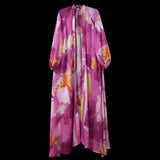 Purple Orange Abstract II Raglan Duster