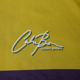 Yellow Ochre Purple Tropical Objects Scarf