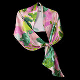 Pink Seashells Oblong Scarf
