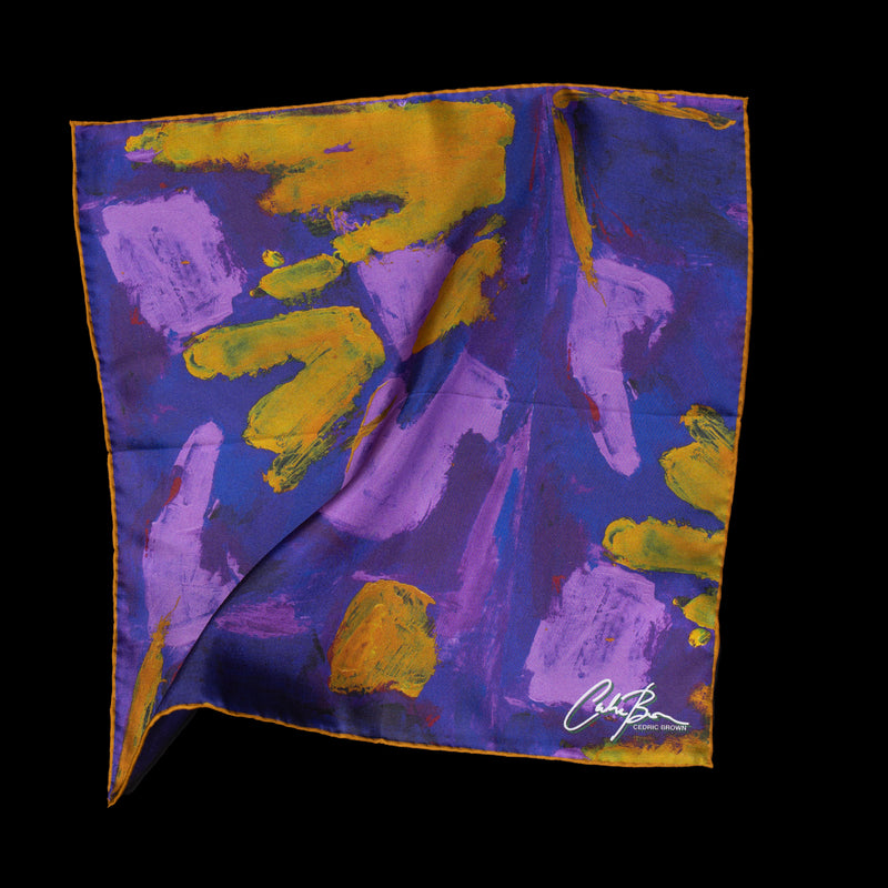 Purple Gold Abstract I PS