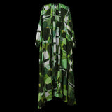 Green Vineyard Fields Raglan Duster