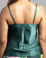 Dark Green Cami Top