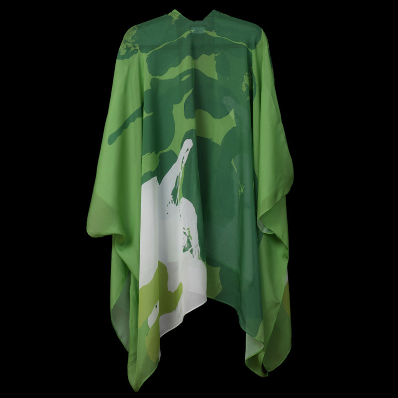 Two Greens Organic II Cape Kimono