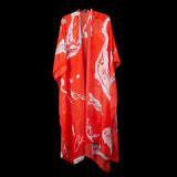 Red Marble Kimono Duster