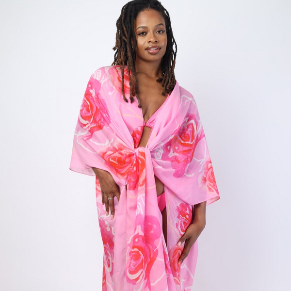 Rosè pINKWELL Kimono Duster