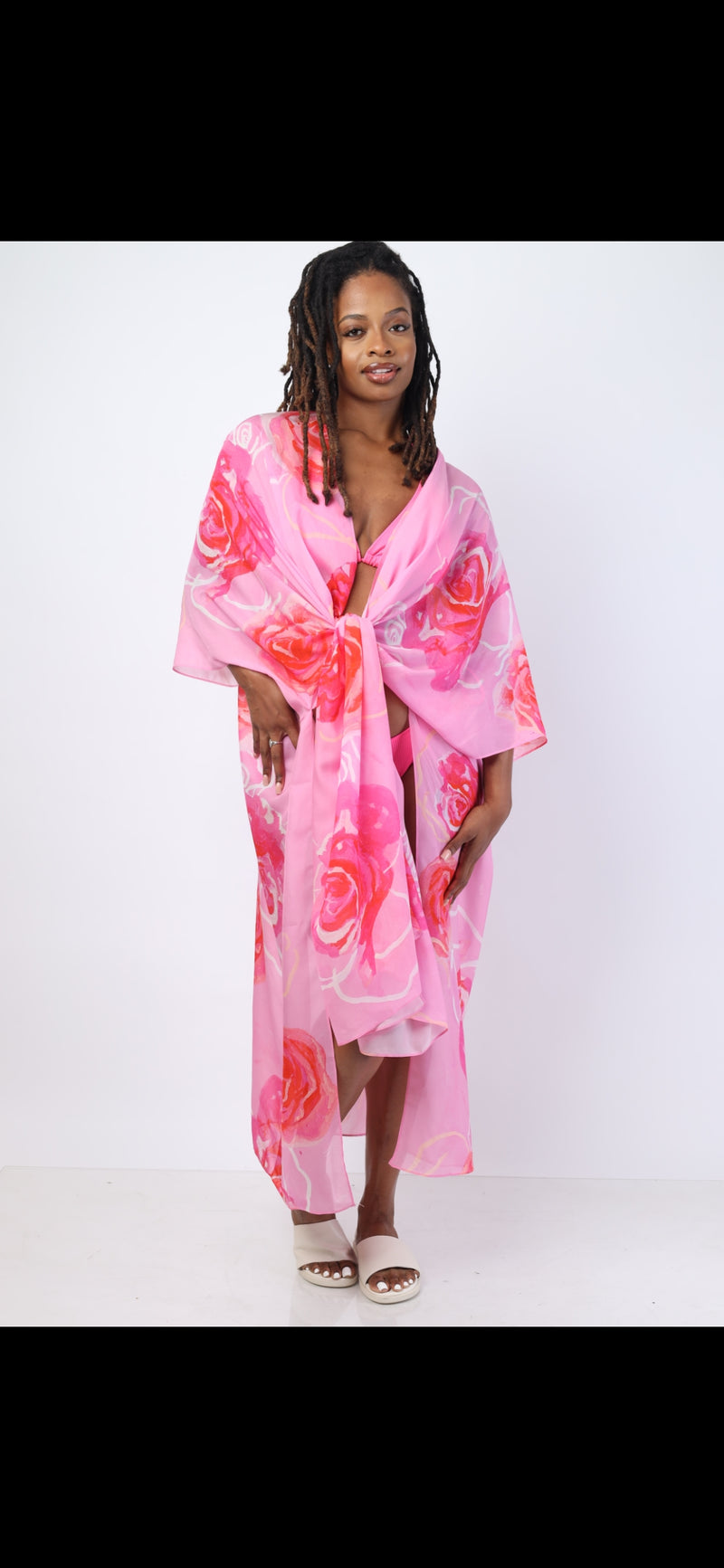 Rosè pINKWELL Kimono Duster