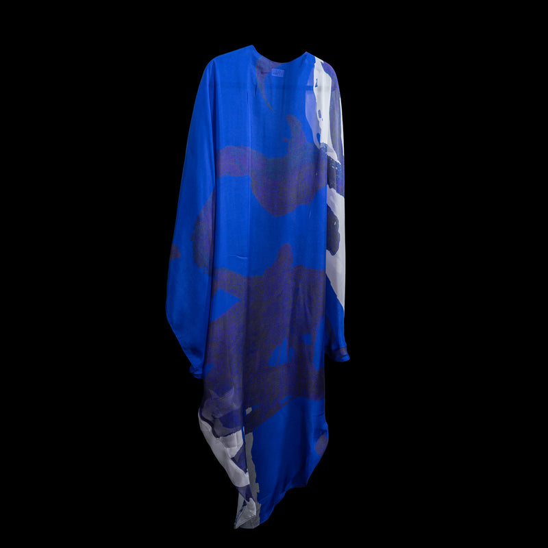 Blue Gray Organic Kimono