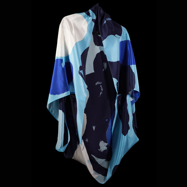 Blue Tropical Balero Kimono